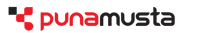 Punamusta logo